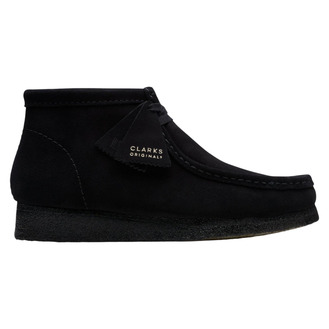 Clarks Wallabee Boot Black Leather