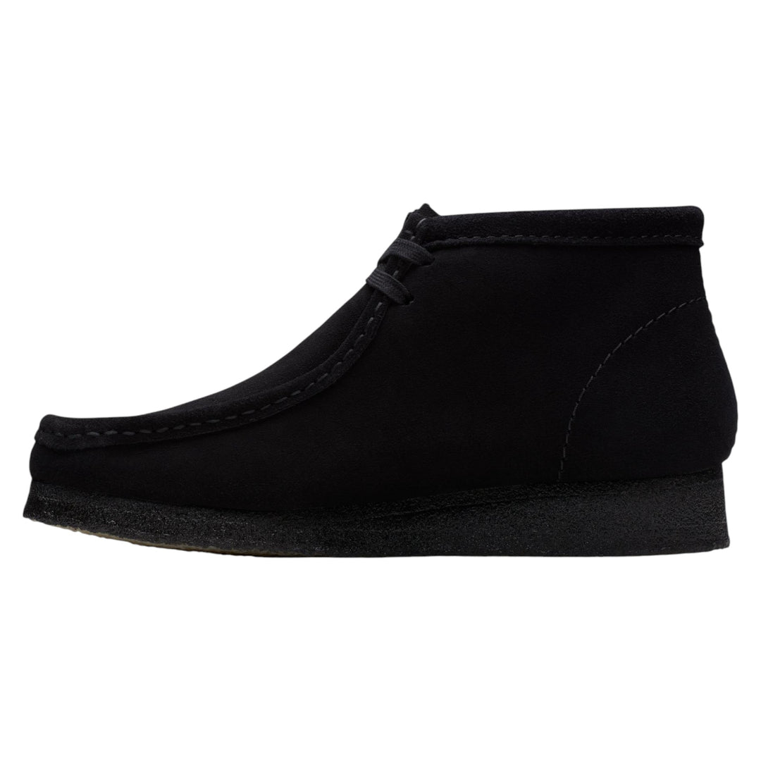 Clarks Wallabee Boot Black Leather