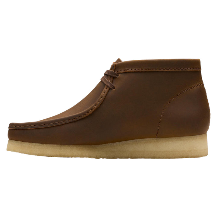 Clarks Wallabee Boot Beeswax Dark Brown