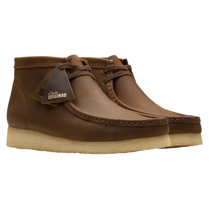 Clarks Wallabee Boot Beeswax Dark Brown