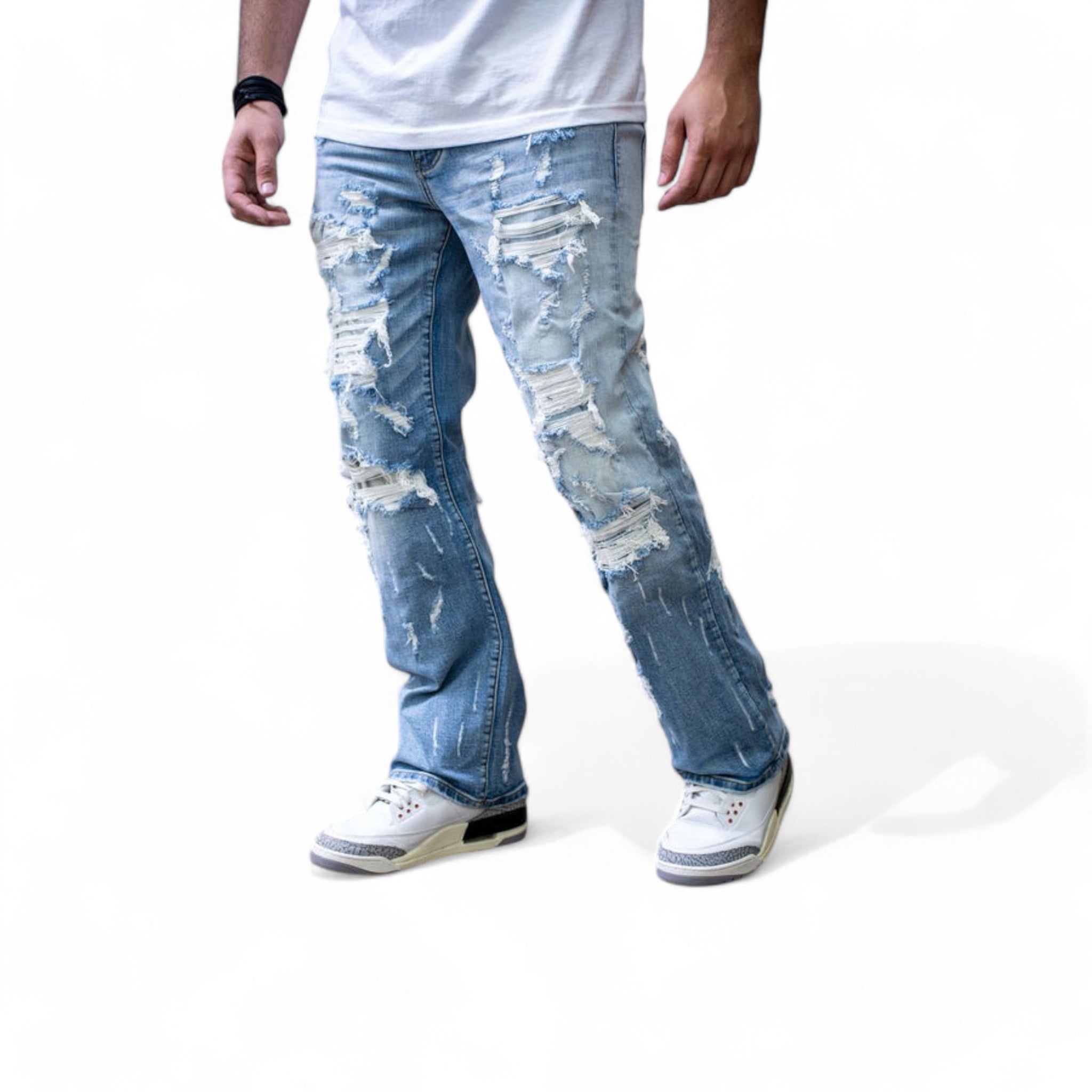 Damati Strappato Jean Vintage Wash 006 – Purple Carpet Miami