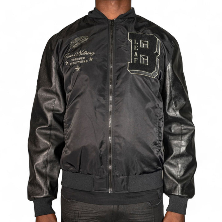 Blac Leaf Fear Nothing Bomber Jacket