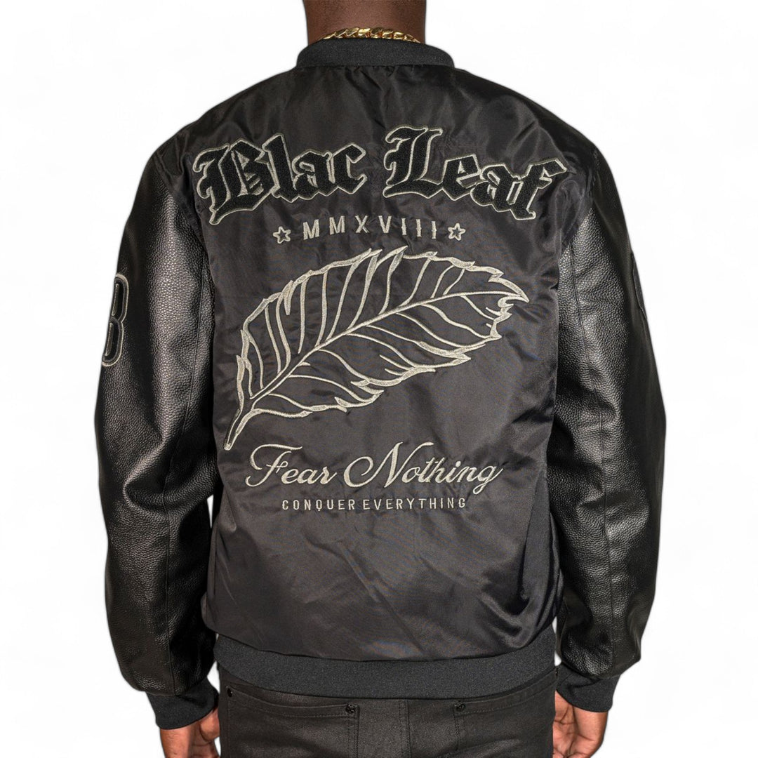 Blac Leaf Fear Nothing Bomber Jacket