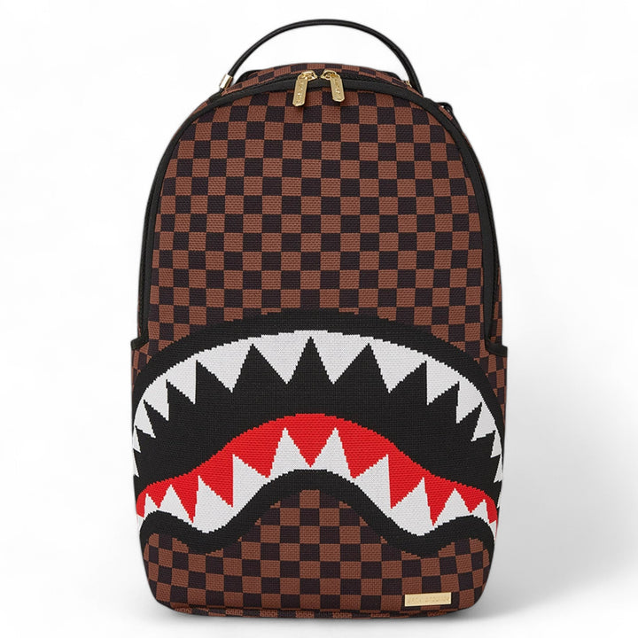 Sprayground Knit Sharks In Paris 2.0 DLX Backbag