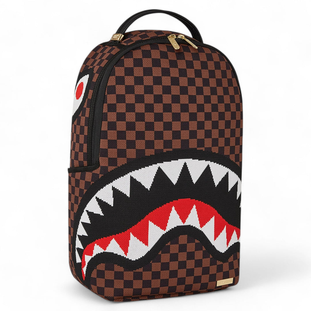 Sprayground Knit Sharks In Paris 2.0 DLX Backbag