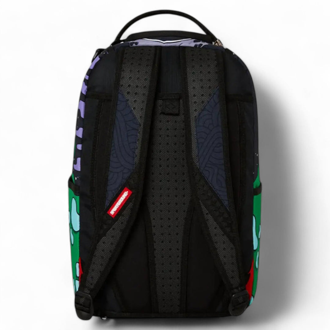 Sprayground Jorge Rodriguez Green Alien Backbag