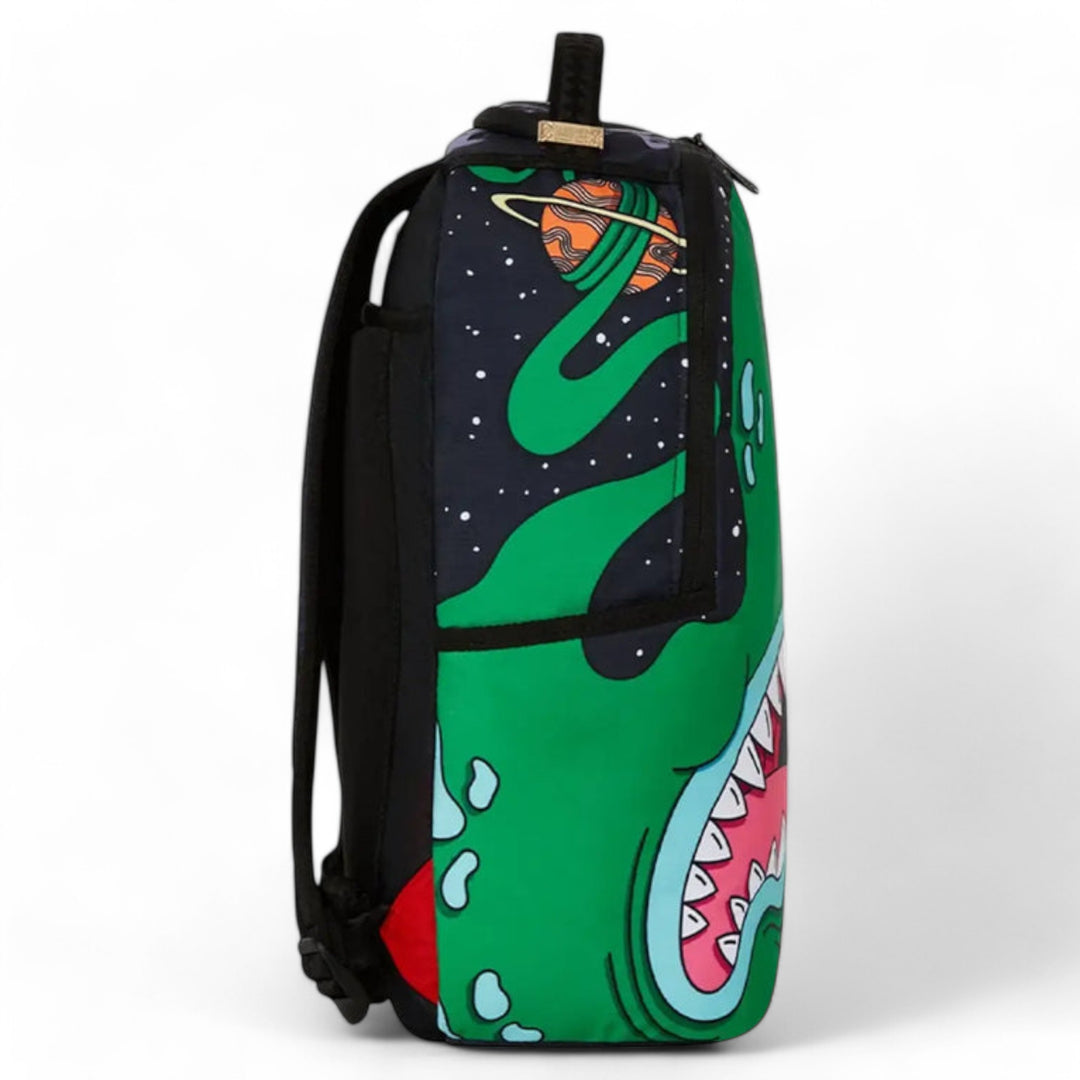 Sprayground Jorge Rodriguez Green Alien Backbag