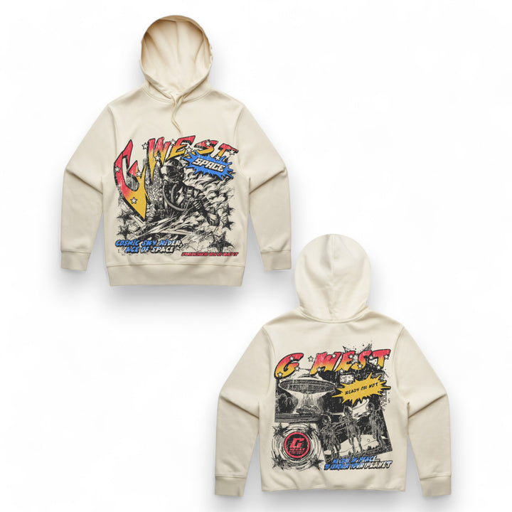 G West Cosmic Sky Ride Double Hit Hoodie