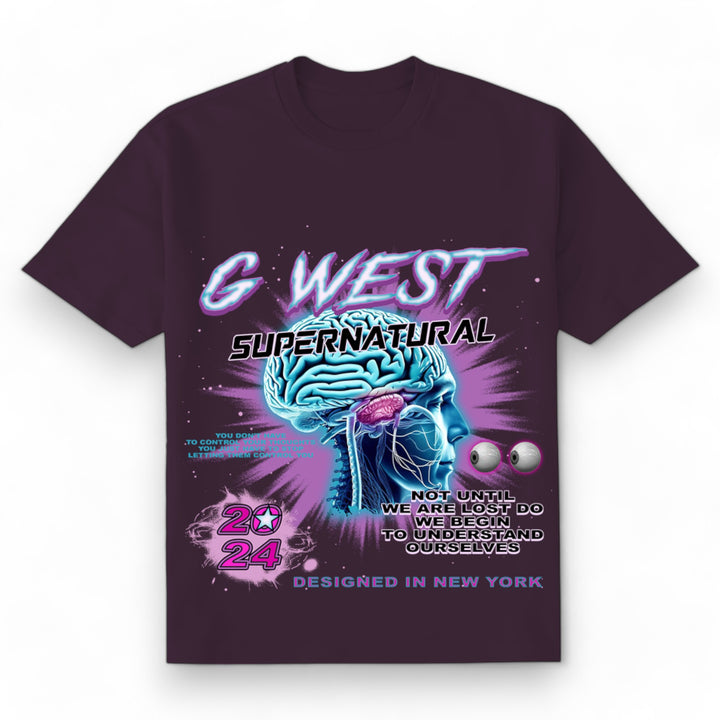 G West Supernatural Purple Tee