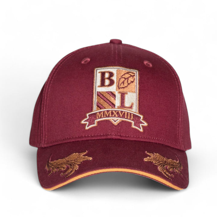 Blac Leaf Dream Believe Achieve Dad Hat Burgundy