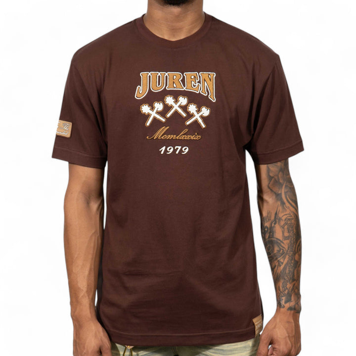 Juren Cut From Different Cloth Tee Brown