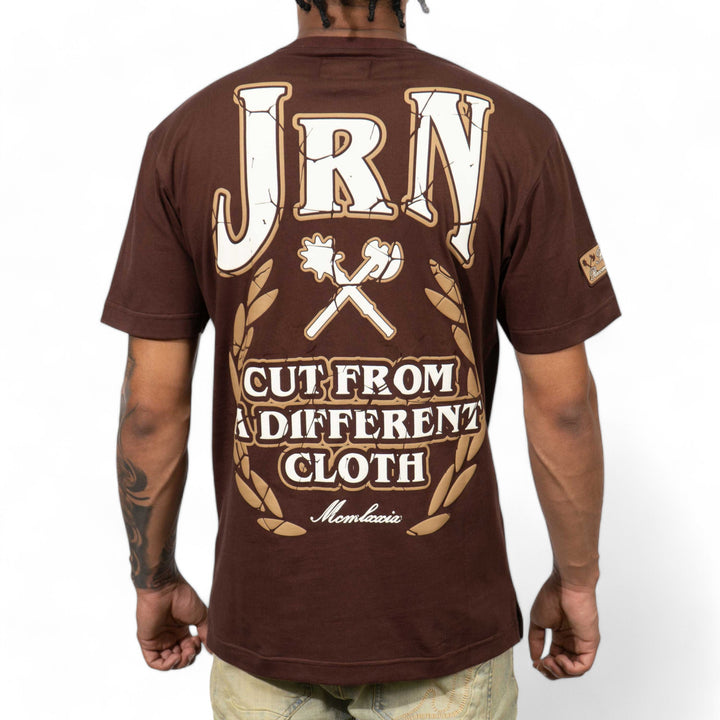 Juren Cut From Different Cloth Tee Brown