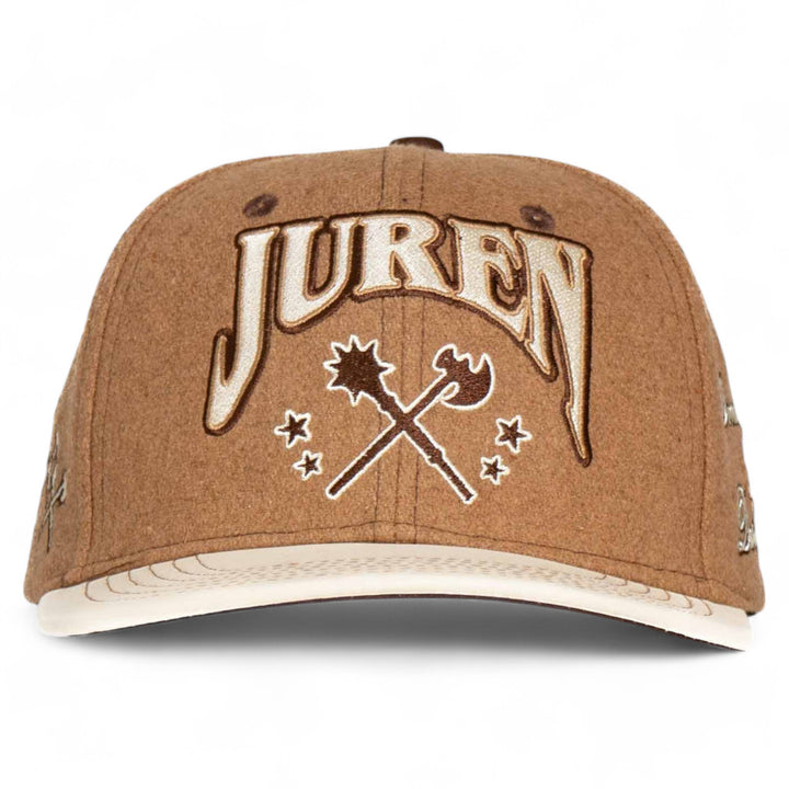 Juren Dominate Strapback Hat Khaki/ Natural