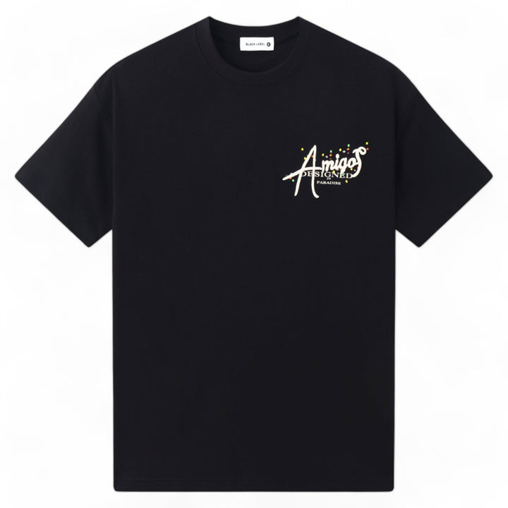 Black Label  Amigos Tee Black