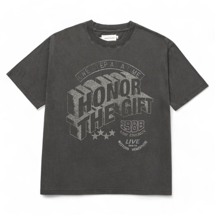 Honor The Gift Raw Energy Tee Black