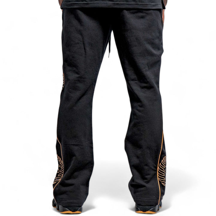 Blac Leaf Premium Embroidered Leaf Pattern Jogger Big & Tall