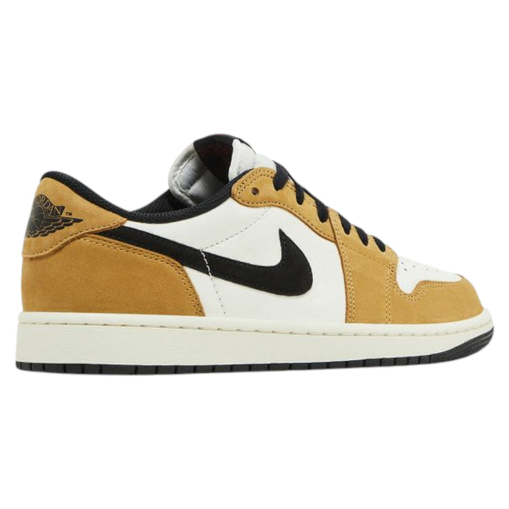 Air Jordan 1 Low OG Rookie of the Year Sail, Black, Golden Harvest