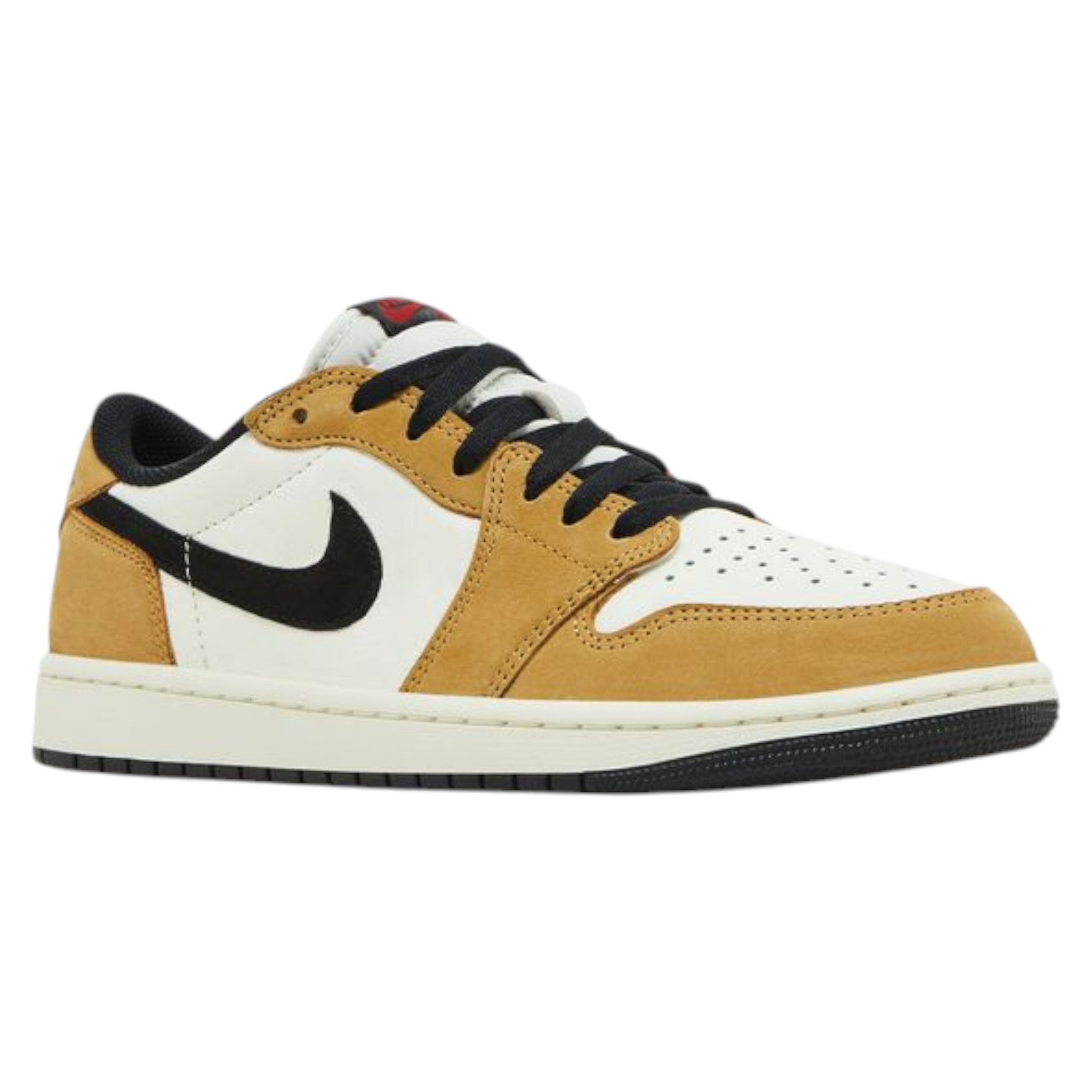 Air Jordan 1 Low OG Rookie of the Year Sail Black Golden Harvest