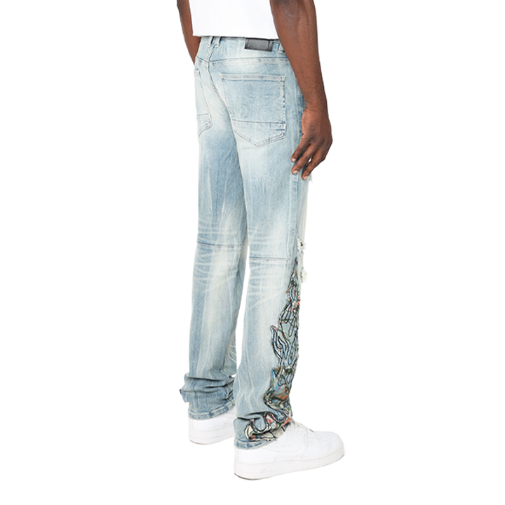 Smoke Rise Tapestry Jean Hera Blue