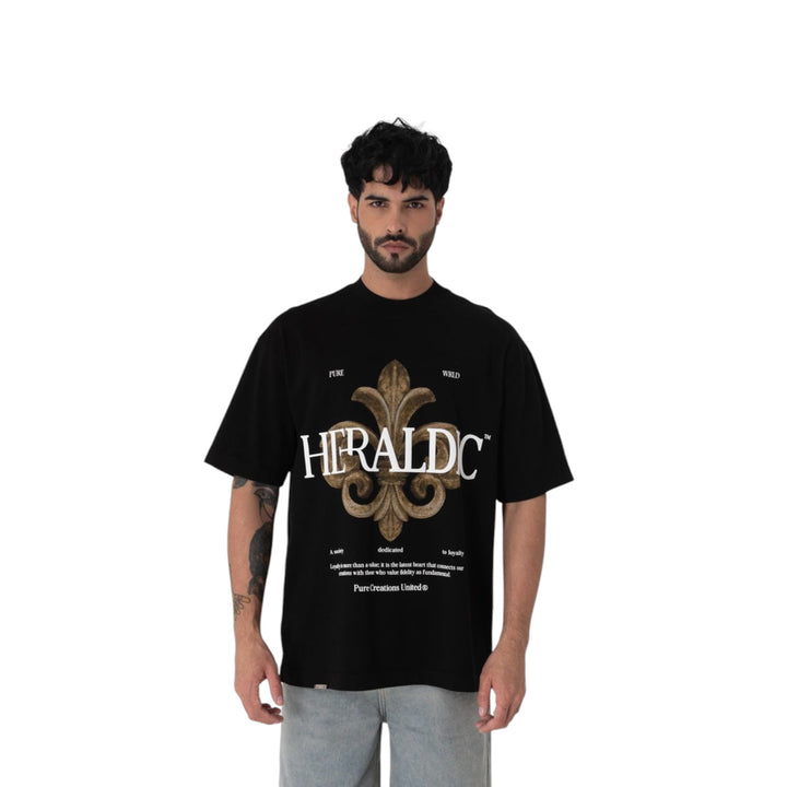 Pure Heraldic Black Tee