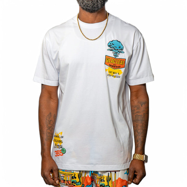 Blac Leaf 24 Hour Diner Reversible All Over Print Bucket Hat,  24 Hour Diner Shirt And 24 Hour Diner All Over Print Shorts (Sneakers not  included) Outfit combo