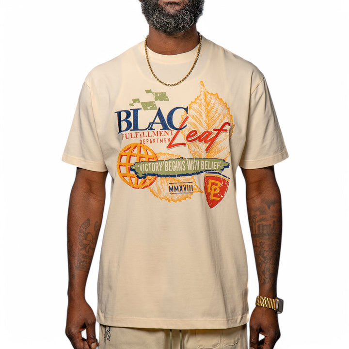 Blac Leaf Victory Begins With Belief Shirt Big & Tall