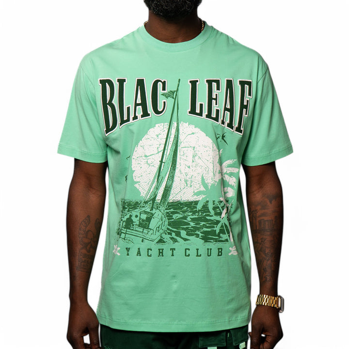 Blac Leaf Yacht Club Shirt Shirt Mint