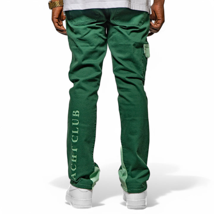 Blac Leaf Yacht Club Twill Pants Dark Green Big & Tall