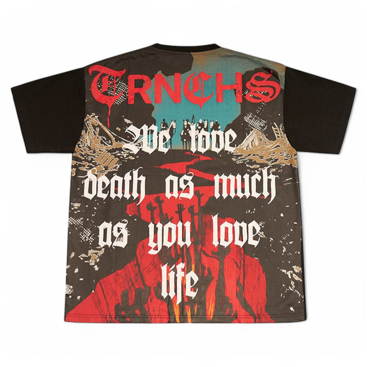 Trnchs "KHANDAQ" Black Tee