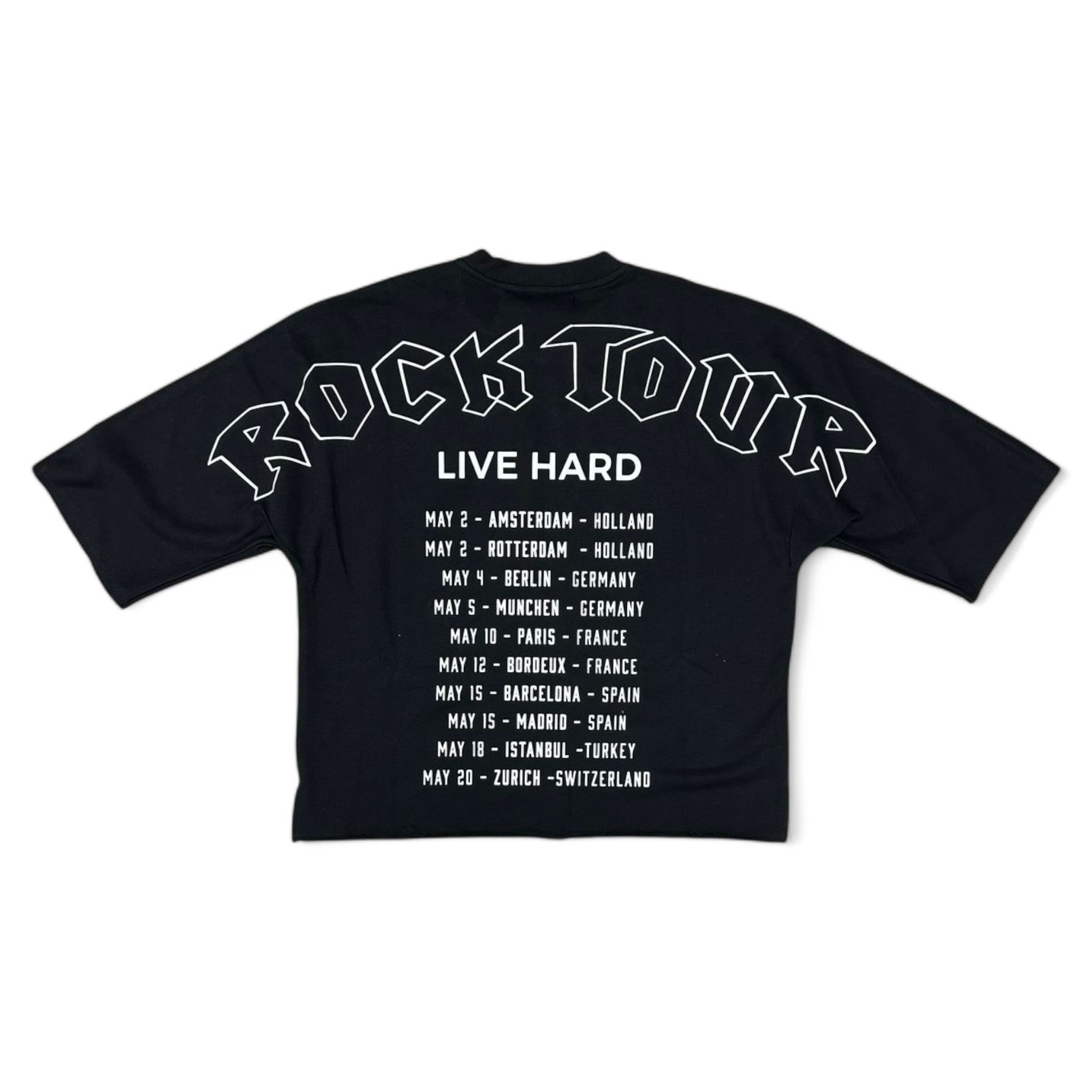 BKYS Sky High Cropped Tee Black – Purple Carpet Miami