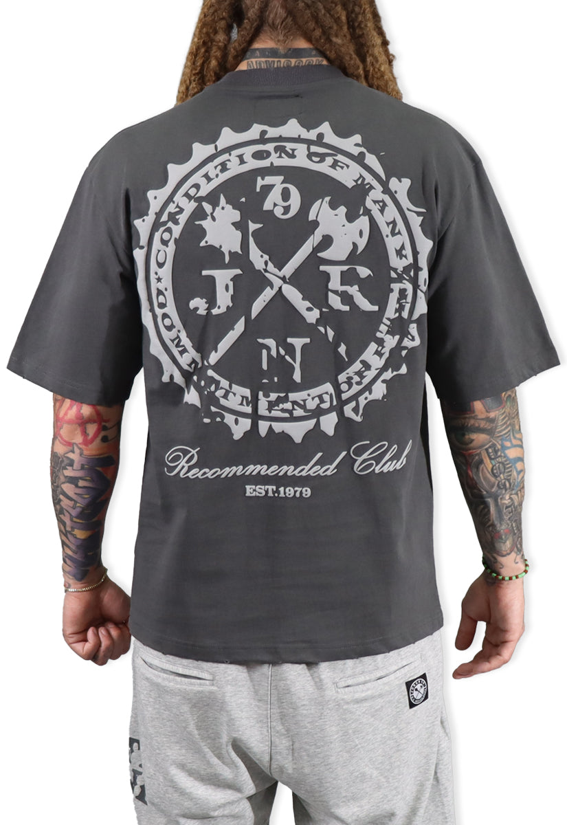 Juren Recommended Tribe Tee BIG& TALL Cool Grey