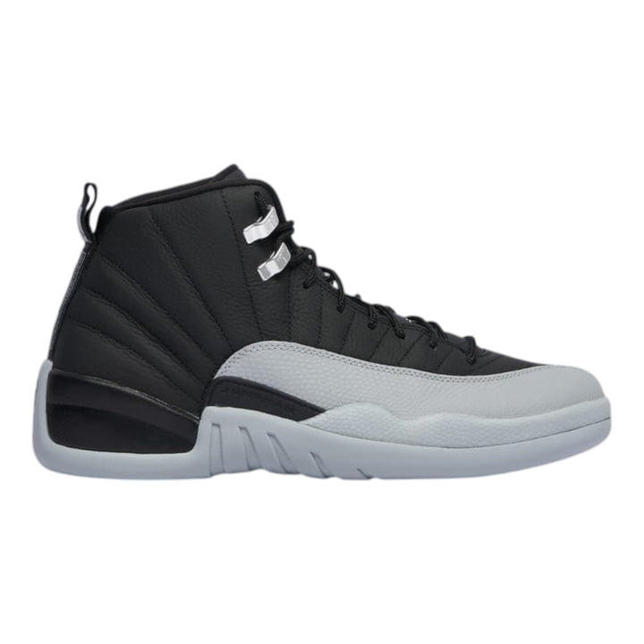 Jordan 12 Retro Barons Black And Wolf Grey
