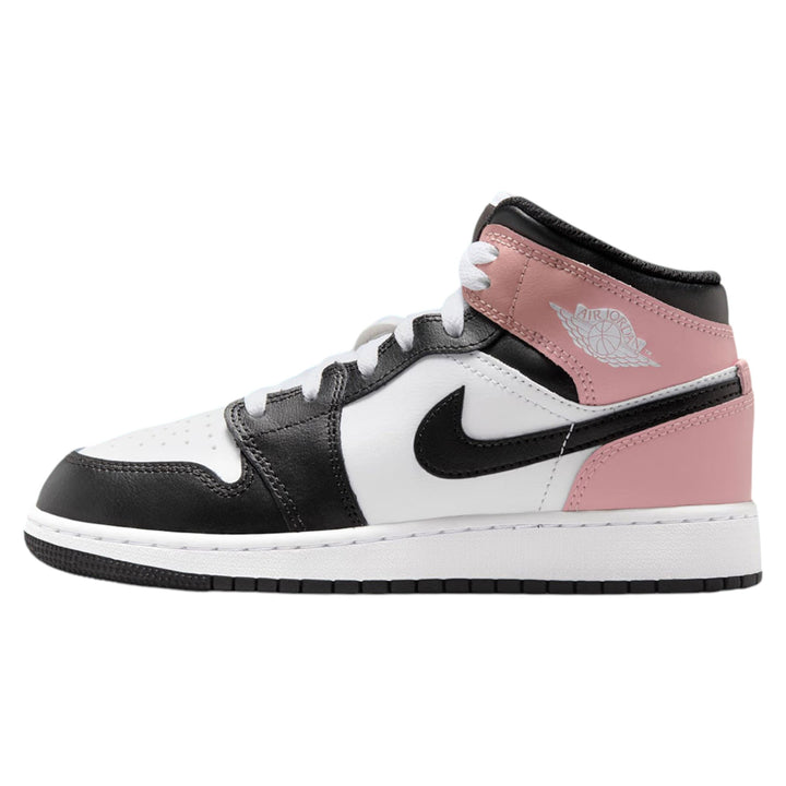 Jordan 1 Mid White Rust Pink Black