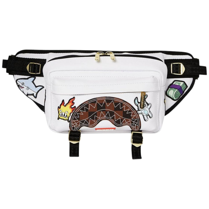 Sprayground Paris Patch Cossbody Bag