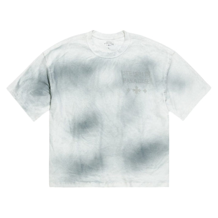 See You In Paradise Crop Tee Arctic Grey