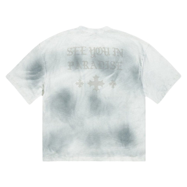 See You In Paradise Crop Tee Arctic Grey