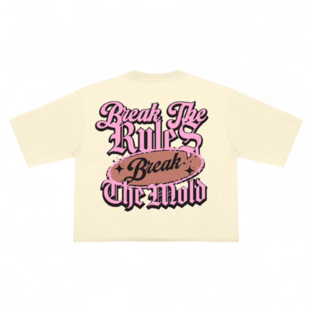 Roku Beauty Mayhem Cropped Tee Natural