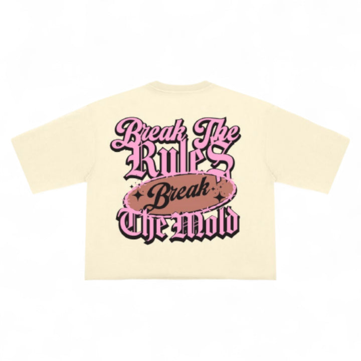 Roku Beauty Mayhem Cropped Tee Natural