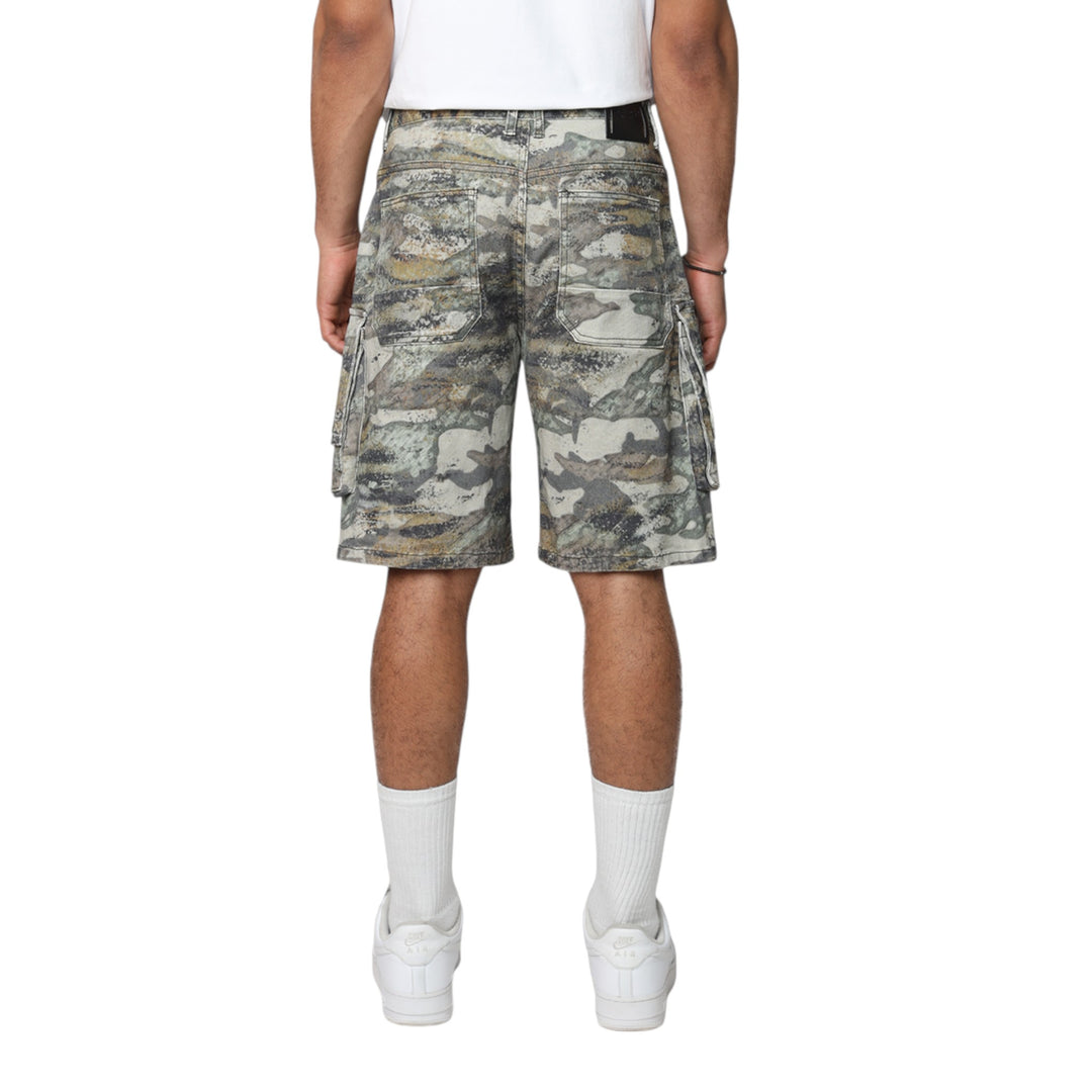 Smoke Rise Utility Twill Short Olive