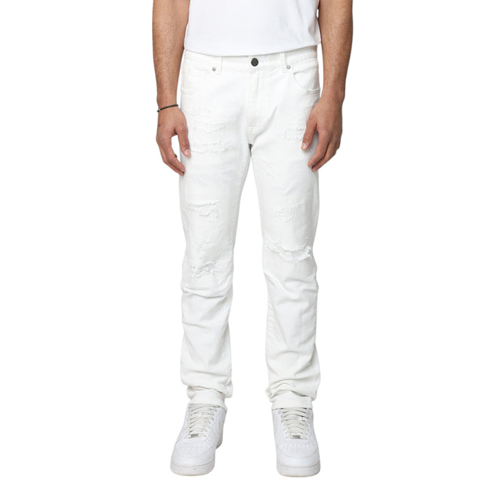 Smoke Rise Vintage Wash Jeans White