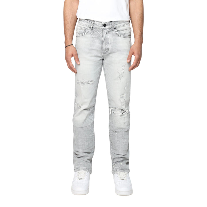 Smoke Rise Whisker Effect Jean Rubio Grey