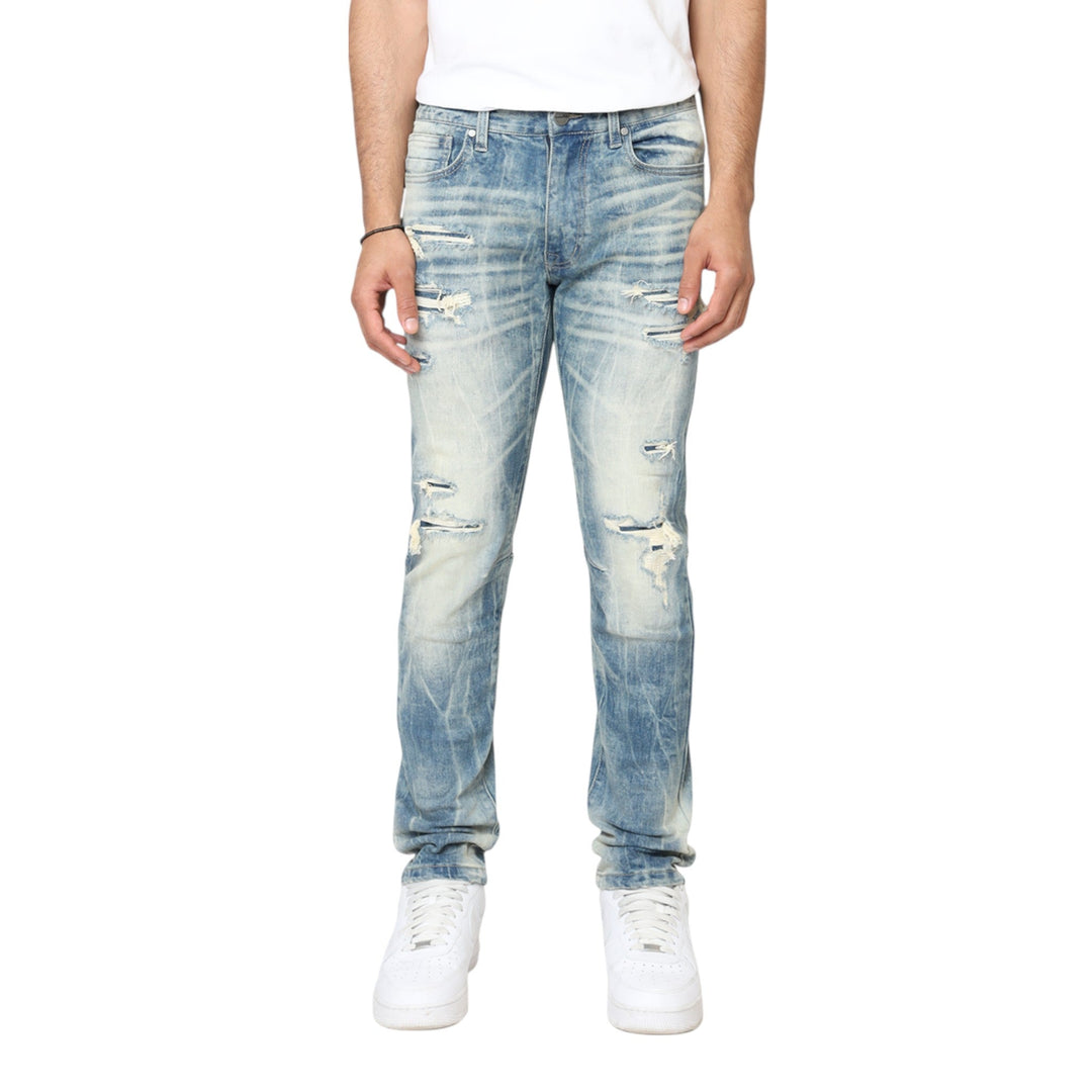 Smoke Rise Lumimous Tee & Smoke Rise Vintage Wash Jeans Mojave Blue  Outfit Combo