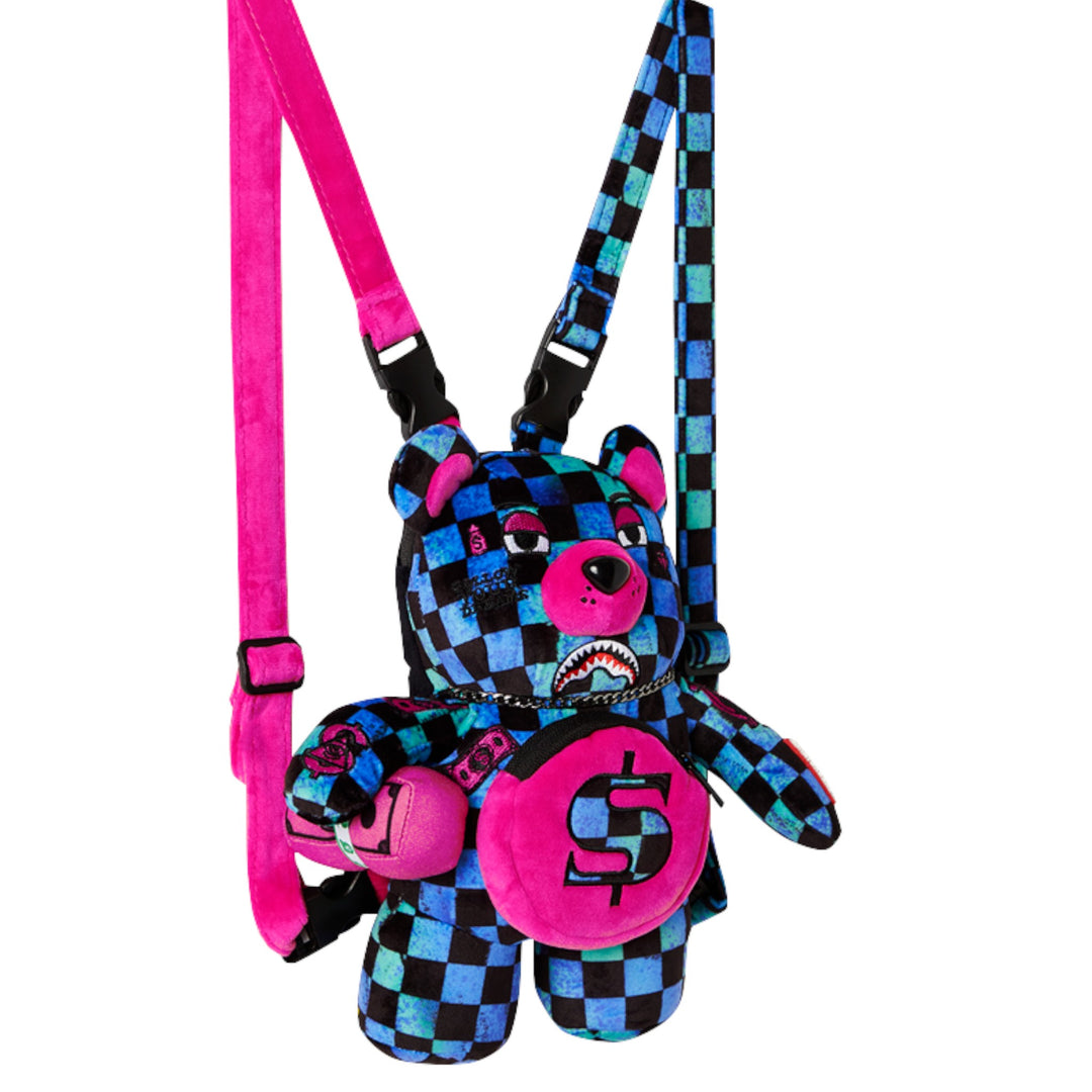 Sprayground Summer '25 LONG NIGHTS PAINTING MINI BEAR CUB