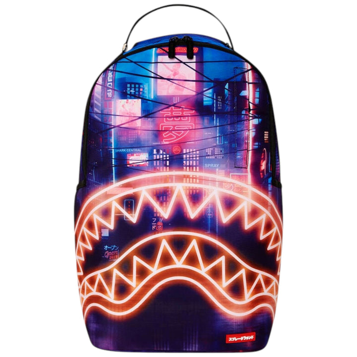 Sprayground Summer '25 CYBERPUNK CITY DLXR BACKPACK