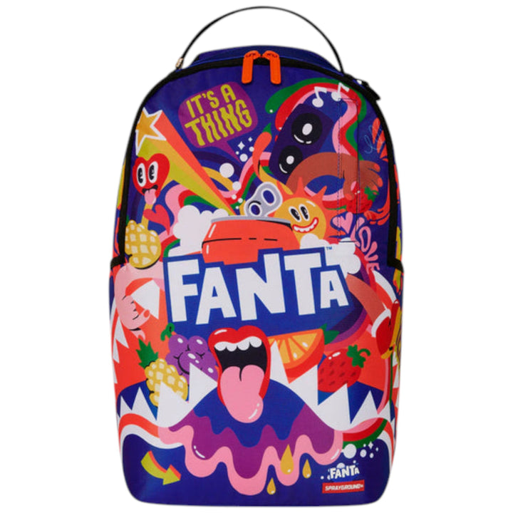 Sprayground Summer '25 FANTA ALLOVER DLXR BACKPACK