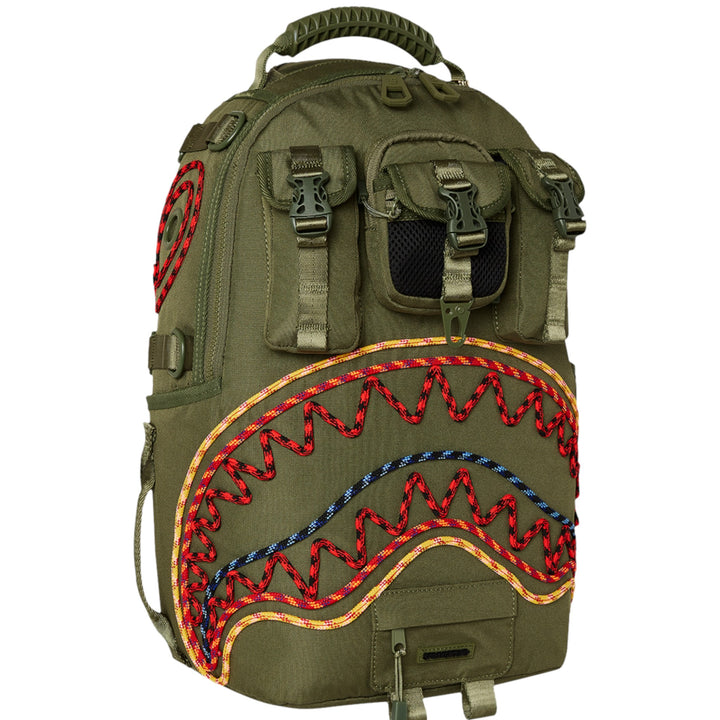 Sprayground Summer '25 CLIMBING CORD SHARK DLX BACKPACK