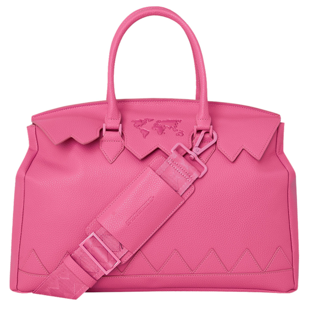 Sprayground Summer '25 JAMES GLOBAL PINK SPIRKIN HANDBAG