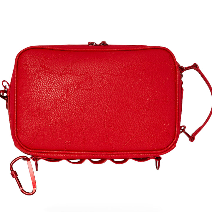 Sprayground Summer '25 JAMES GLOBAL RED CROSSBODY