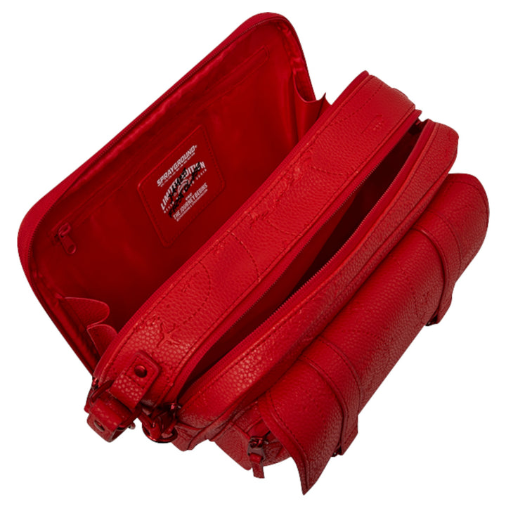 Sprayground Summer '25 JAMES GLOBAL RED CROSSBODY