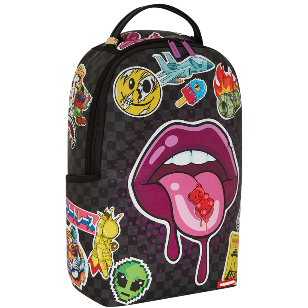Sprayground Summer '25 LIPS SMACK DOWN DLXSV BACKPACK